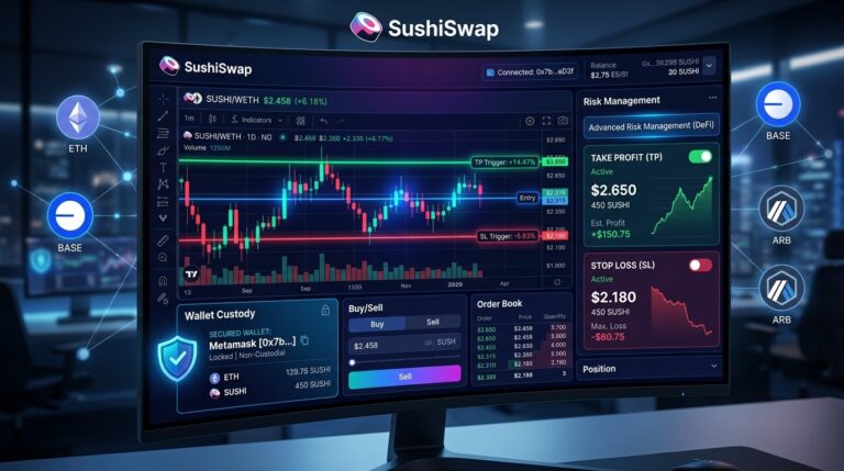 SushiSwap Adds Decentralized Stop-Loss and Take-Profit Trading Tools