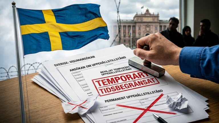 Sweden Ends Permanent Visas for Migrants in Major Policy Shift