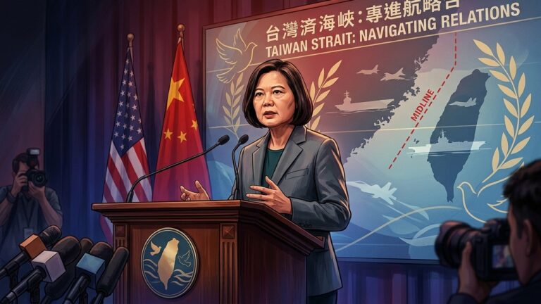 Taiwan Opposition Chief’s US Visit Tests Trump China Balancing ActDrafting the blog article