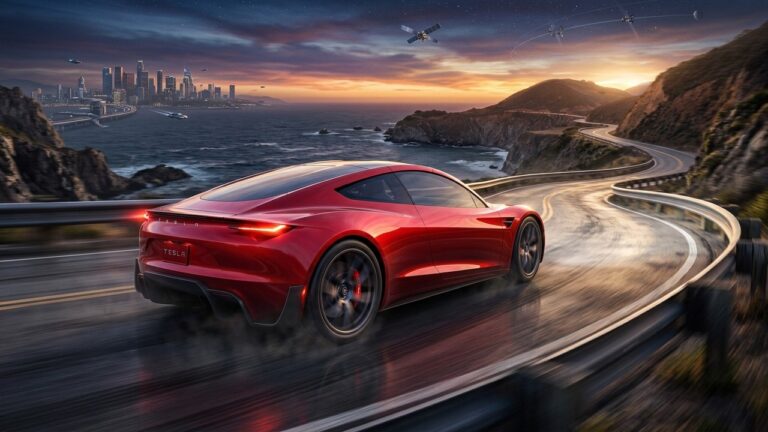 Tesla Roadster Set for Epic Return as EV Supercar King