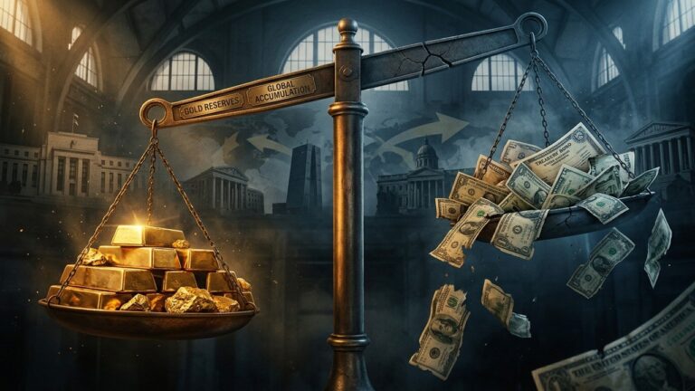 The Dollar’s Growing Gold Crisis: Central Banks Shift Reserves