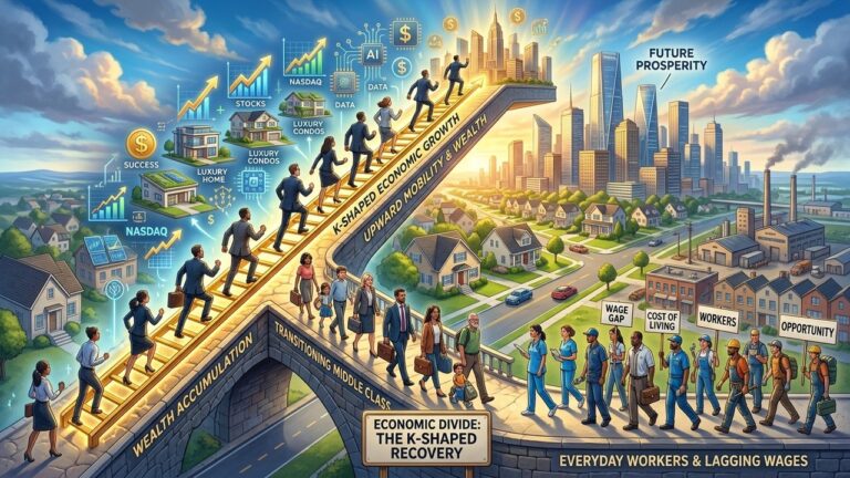 The Real K-Shaped Economy: Why the Middle Class Is Climbing Higher