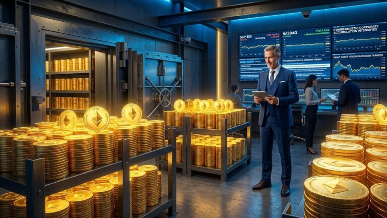 Tom Lee BitMine Boosts Ethereum Holdings as BMNR Stock Stalls