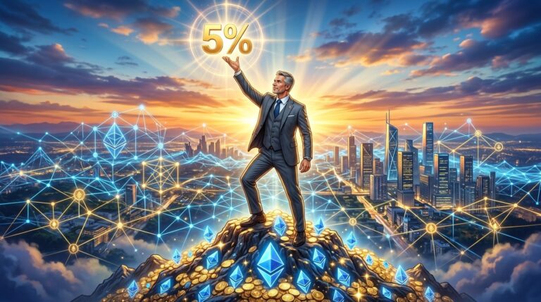 Tom Lee Pushes Bitmine Closer to Owning 5% of Ethereum Supply