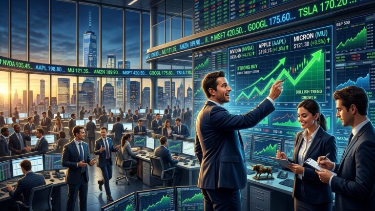 Top Wall Street Analyst Calls Monday: Nvidia Apple Micron Key Updates