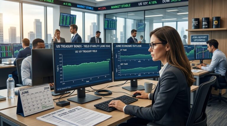 Treasury Yields Hold Steady Ahead of Crucial June Jobs Report
