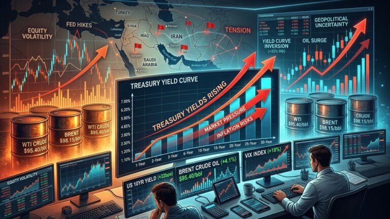 Treasury Yields Rise on Inflation Worries and Iran Tensions