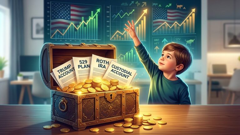 Trump Accounts vs 529 Plans Roth IRAs and Custodial Accounts