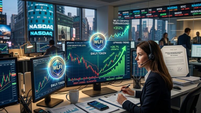Trump Crypto Bet Company Reports Improved Fortunes After Heavy Losses