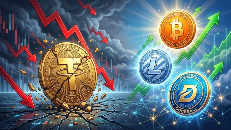 Trump Crypto Deal Collapse: Why Bitcoin Cash, Litecoin & DOGEBALL Stand Out Now