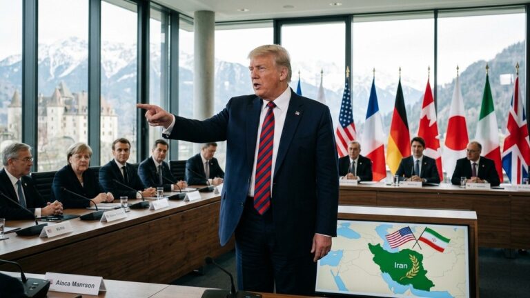 Trump Denies US Investment in Iran at G7 Summit