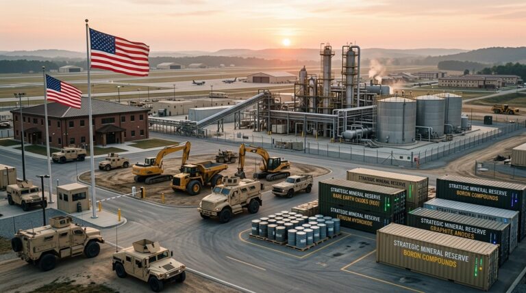 Trump Expands Critical Minerals Strategy With Army Bases