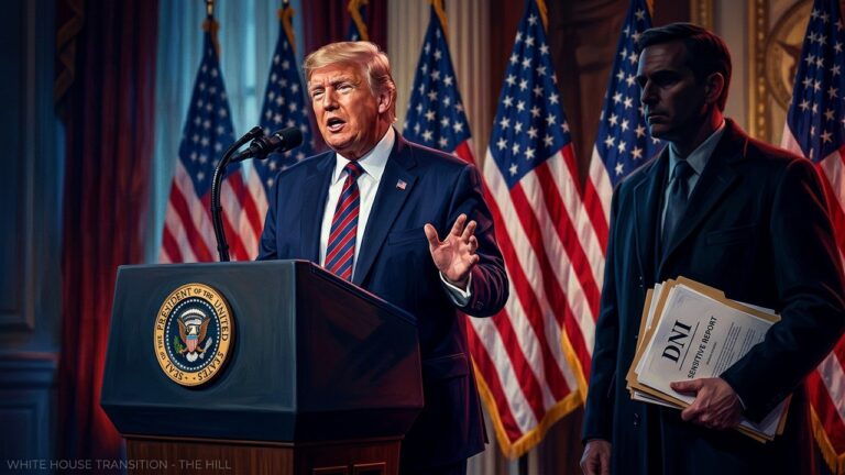 Trump Says Pulte Won’t Be Permanent National Intelligence Director