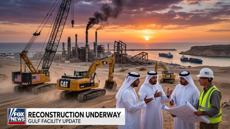 Trump Team Pushes US Firms for Gulf Rebuild After Iran Strikes