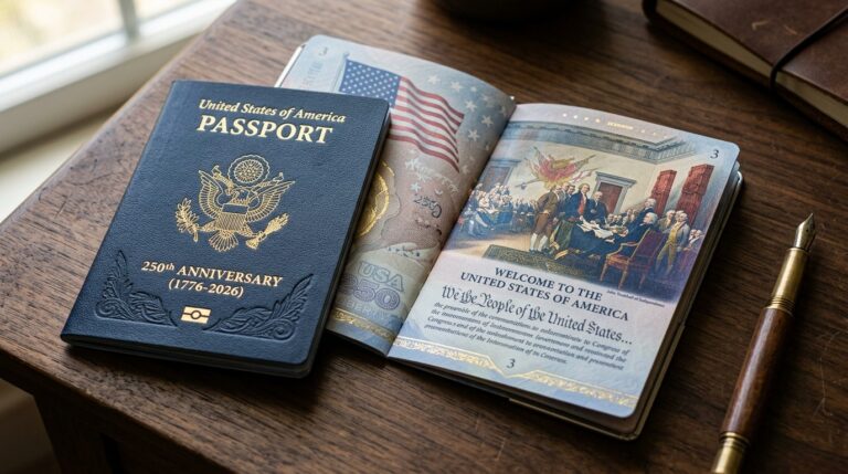 Trump Unveils New US Passport Design for 250th Anniversary