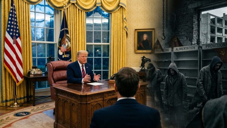 Trump Warns Communism Leads to Death Destruction and Squalor