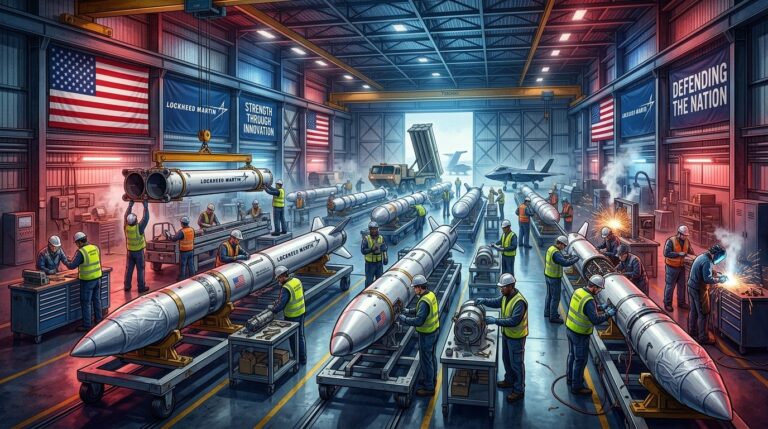Trump’s War Economy Surges With Lockheed’s $35 Billion Missile Deal