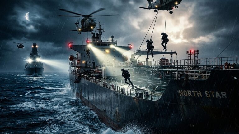UK Commandos Board Russian Shadow Fleet Tanker in Bold English Channel Raid
