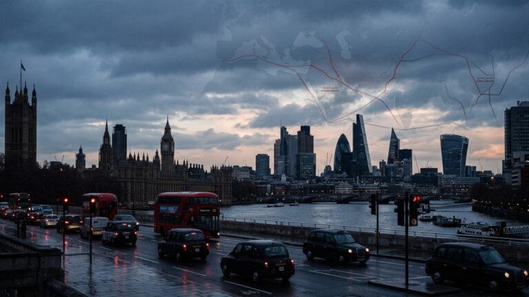 UK Economy Shrinks 0.1% in April as Iran Conflict Weighs on Growth
