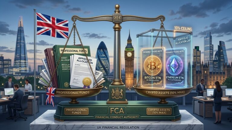 UK FCA Permits Crypto ETNs in Funds with Strict 10% Ceiling