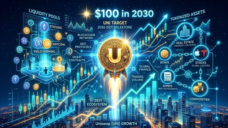 Uniswap UNI Could Hit $100 by 2030: 40x Potential Ahead?