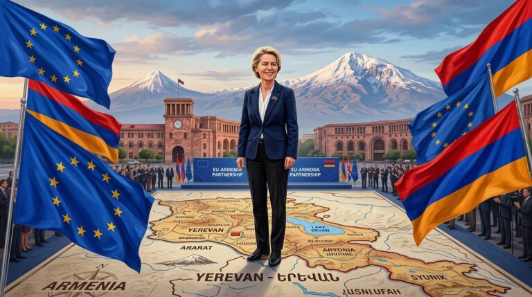 Ursula Von Der Leyen Armenia Visit Signals Deepening EU Ties