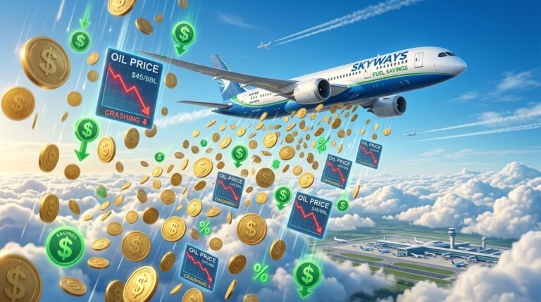 US Airlines Set To Save $40 Billion As Jet Fuel Prices Crash