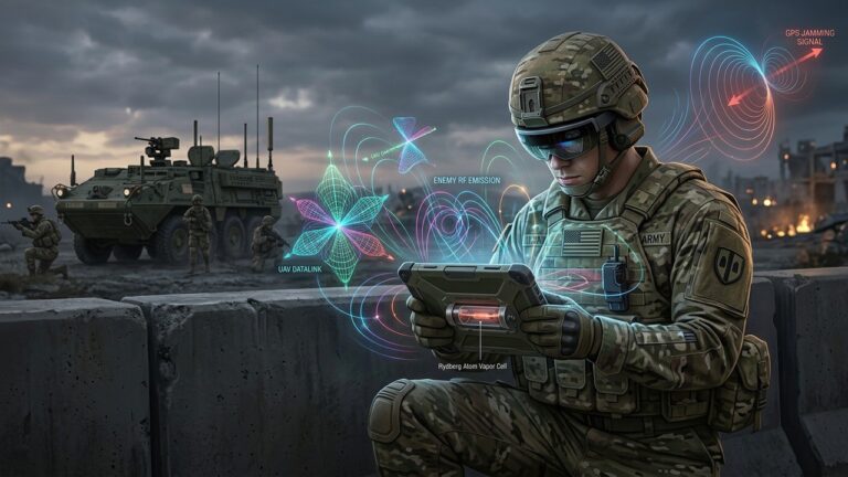 US Army Quantum Sensor Breakthrough Pinpoints Battlefield Radio Signals