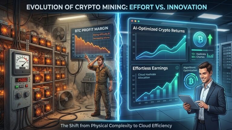 US Bitcoin Miners Face Profit Squeeze as AI Cloud Mining Rises