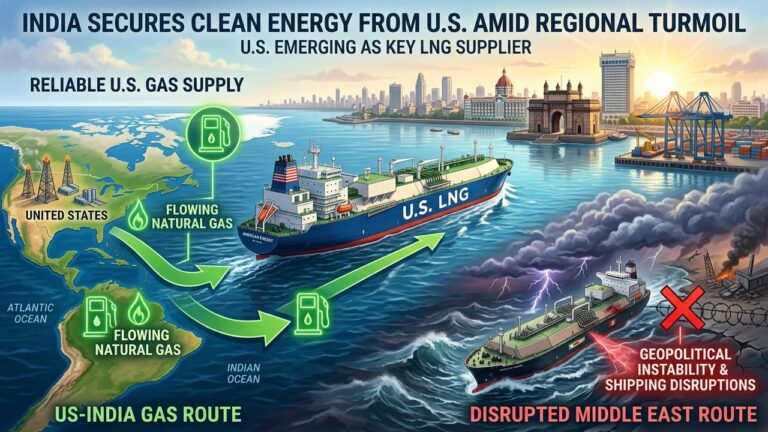 US Emerges as India’s Top LNG LPG Supplier Amid Global Shifts