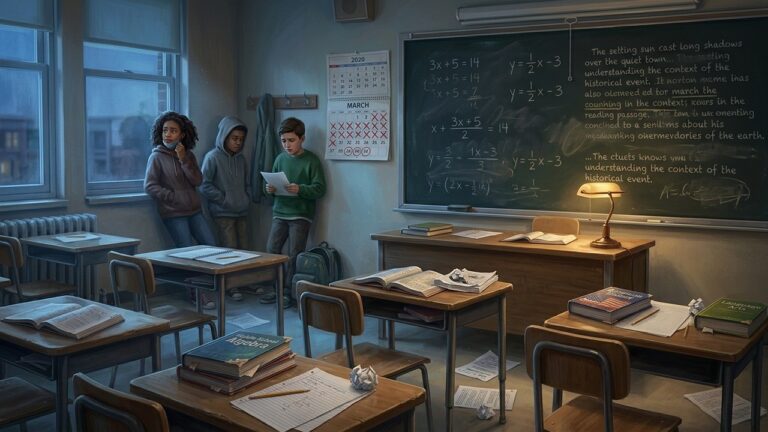 US Middle School Reading and Math Scores Still Lag Pre-Pandemic Levels