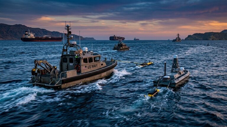 US Navy Deploys Sea Robots for Critical Mine Sweep in Hormuz Strait