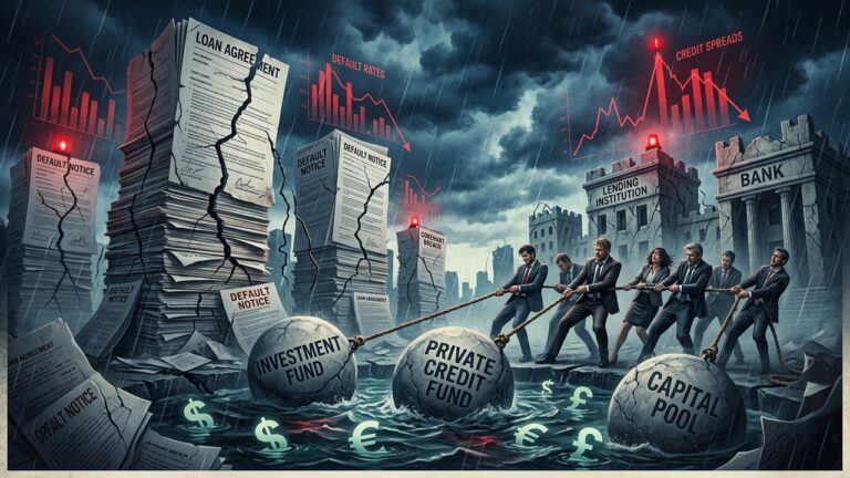 US Private Credit Defaults Stay at Record Highs