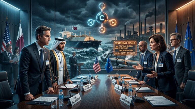 US Qatar Warn EU Gas Crunch Methane Rules Threat