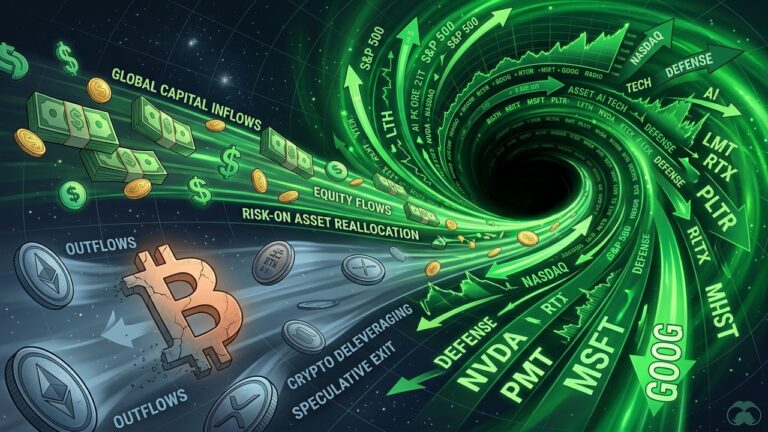 US Stocks Draining Capital From Bitcoin: 2026 Market Shift