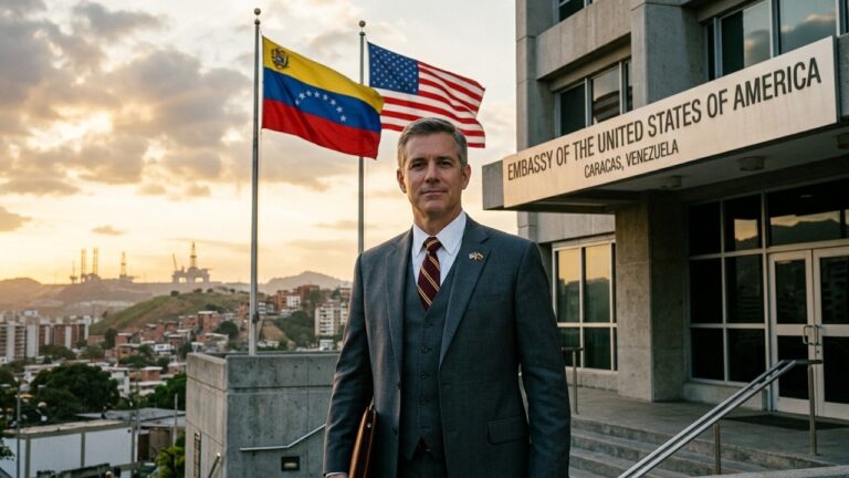 US Top Diplomat Arrives in Caracas for Post-Maduro Transition