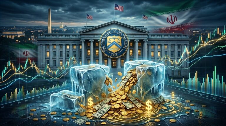 US Treasury to Oversee Release of Frozen Iranian Funds