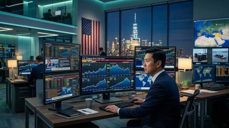 U.S. Treasury Yields Pause as Traders Brace for Key Jobs Data