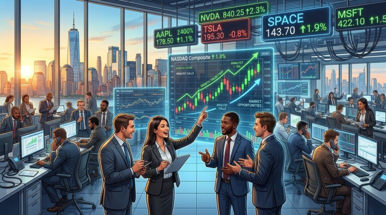 Wall Street Analyst Calls Friday: Key Upgrades on Nvidia Apple Tesla and More