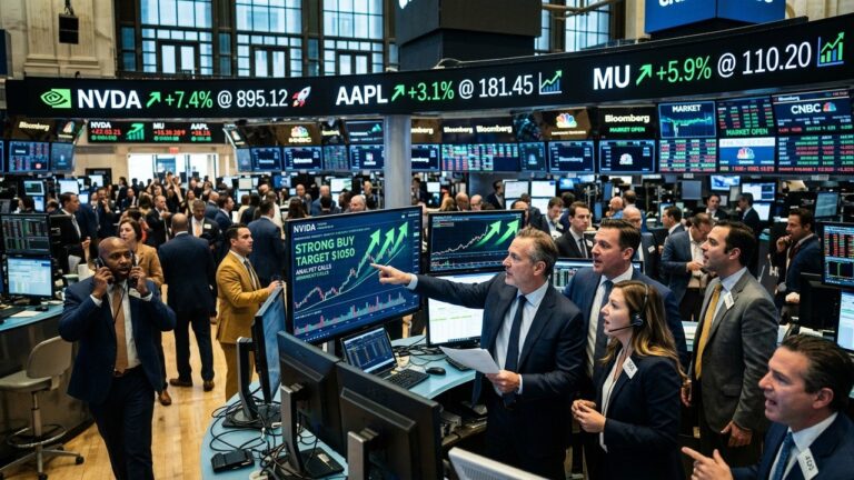 Wall Street Analyst Calls June 3: Nvidia, Apple, Micron Lead Key Upgrades