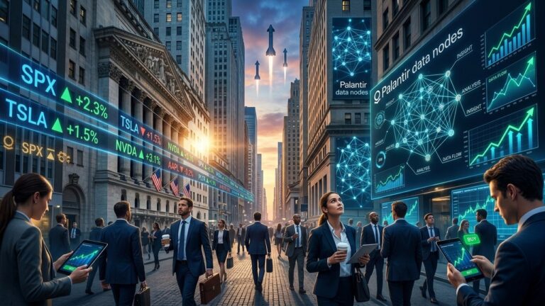 Wall Street Analyst Calls Today: SpaceX, Palantir & Key Stock Moves
