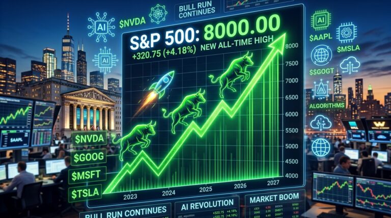 Wall Street Bull Tom Lee Raises S&P 500 Target to 8000