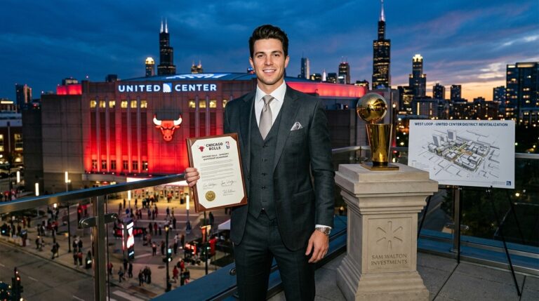 Walmart Heir Lukas Walton Buys Stake in Chicago Bulls