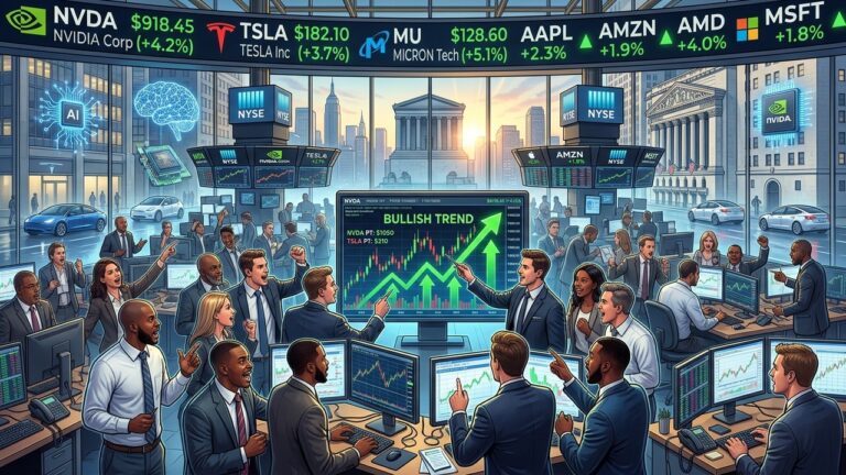 Wednesday Analyst Calls Spotlight Nvidia Tesla Micron and More