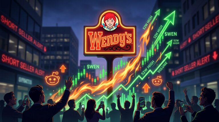 Wendys Stock Soars on New CFO Hire and Reddit Trader Surge