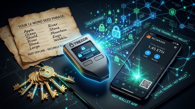 What Is a Crypto Wallet? Hot vs Cold, Seed Phrases & How to Choose Safely