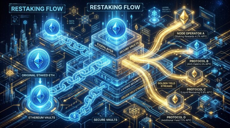 What Is Restaking in Crypto: Liquid Restaking, EigenLayer and Yield Explained