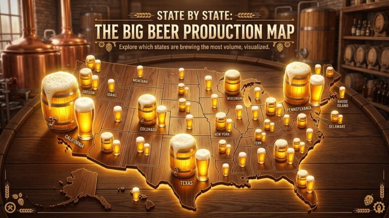 Which US States Lead Craft Beer Production in 2025