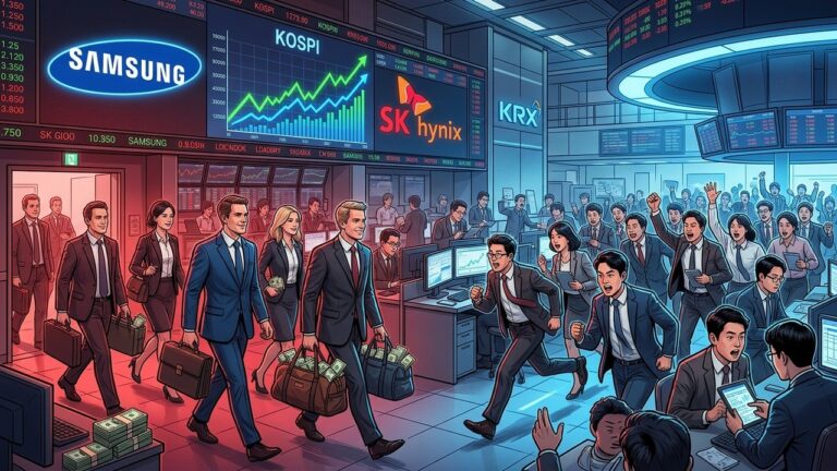 Why Foreign Investors Are Selling Korean Stocks Amid Kospi Surge