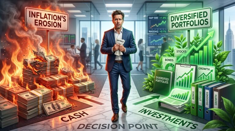 Why Smart Investors Are Moving Out of Excess Cash Amid Hot Inflation